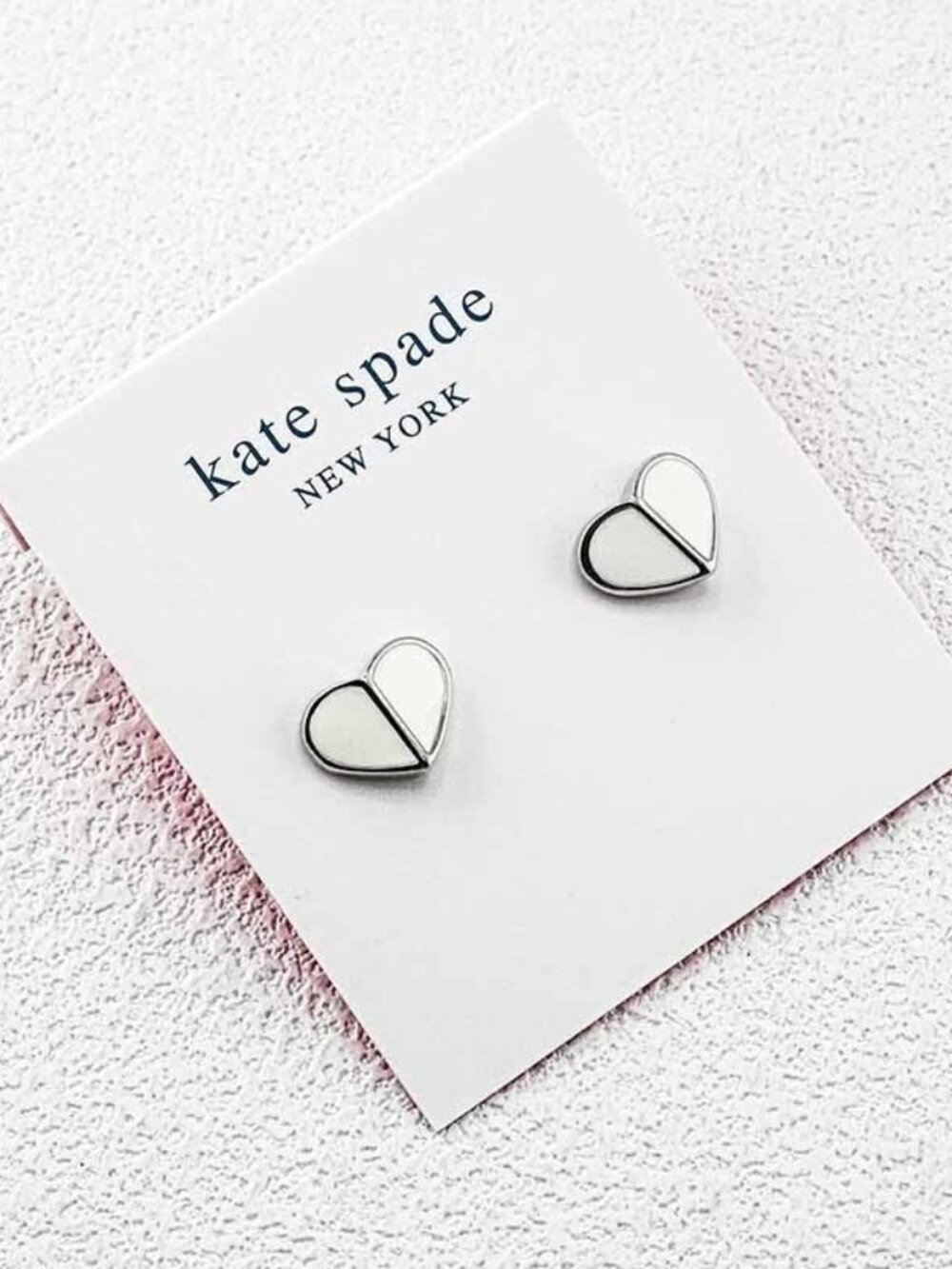 Kate Spade Heart Stud Earrings